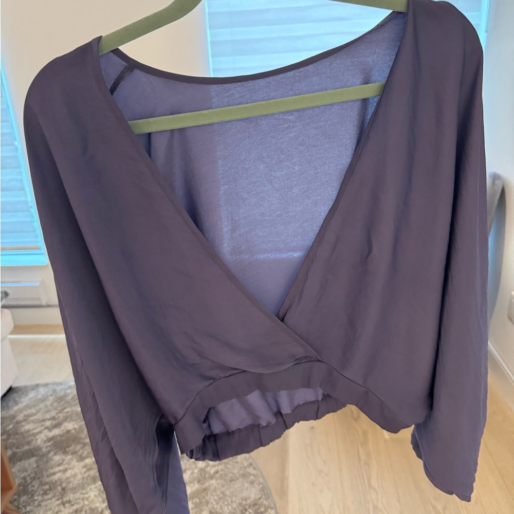 Purple long sleeve